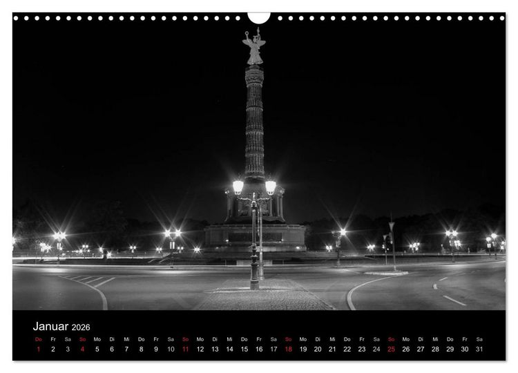 Produktbild: Berlin (Wandkalender 2026 DIN A3 quer), CALVENDO Monatskalender