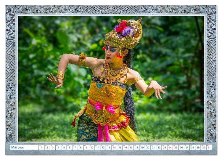 Produktbild: Bali, die unvergleichliche Sch&ouml;nheit (hochwertiger Premium Wandkalender 2026 DIN A2 quer), Kunstdruck in Hochglanz