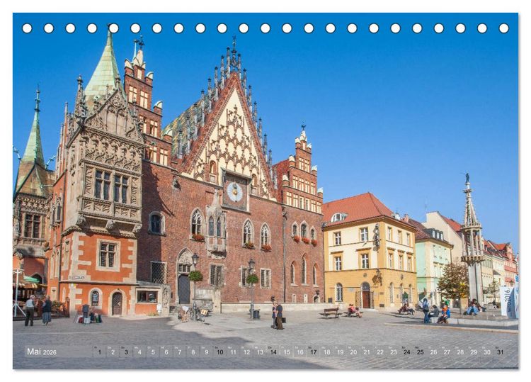 Produktbild: Polen Poesie (Tischkalender 2026 DIN A5 quer), CALVENDO Monatskalender