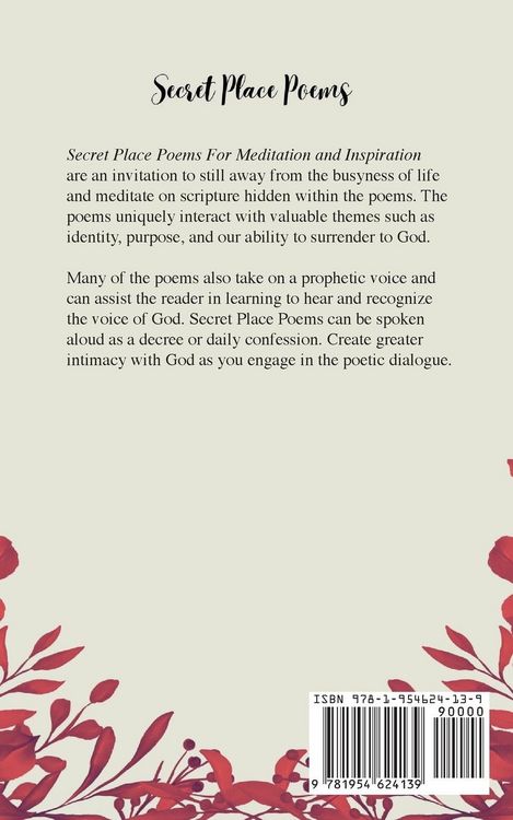 Produktbild: Secret Place Poems