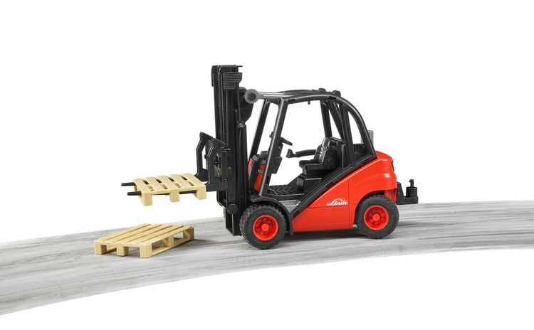 Produktbild: Bruder - Linde-Stapler mit Transportpallette