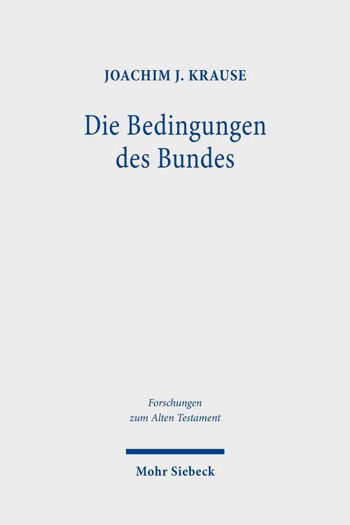 Produktbild: Die Bedingungen des Bundes