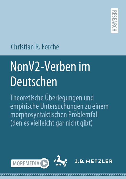 Produktbild: NonV2-Verben im Deutschen