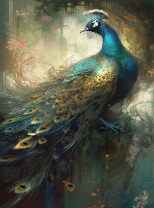 Produktbild: CALVENDO Puzzle Ein Motiv aus dem Kalender Malerische Pfaue | 2000 Teile Lege-Gr&ouml;&szlig;e 90x67cm Foto-Puzzle f&uuml;r gl&uuml;ckliche Stunden