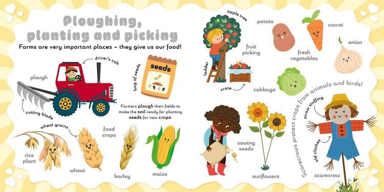 Produktbild: Supercute First Words on the Farm