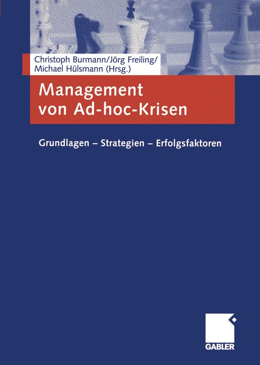 Produktbild: Management von Ad-hoc-Krisen