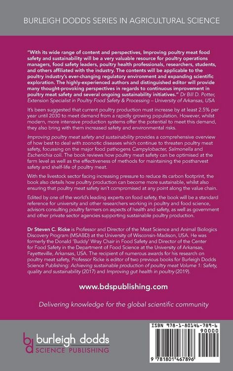 Produktbild: Improving poultry meat safety and sustainability