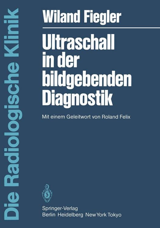 Produktbild: Ultraschall in der bildgebenden Diagnostik