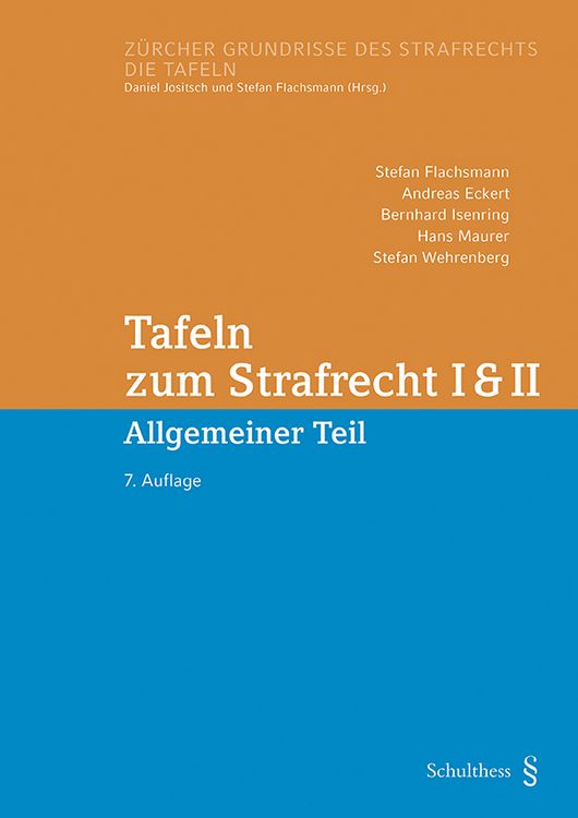 Produktbild: Tafeln zum Strafrecht I & II