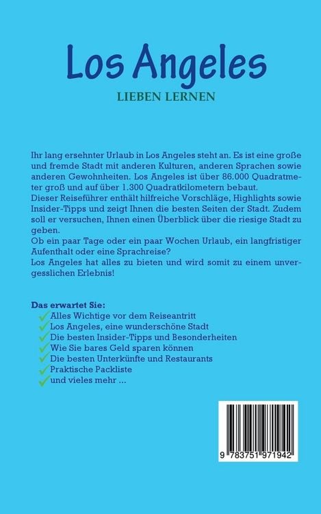 Produktbild: Los Angeles lieben lernen: Der perfekte Reisef&uuml;hrer f&uuml;r einen unvergesslichen Au