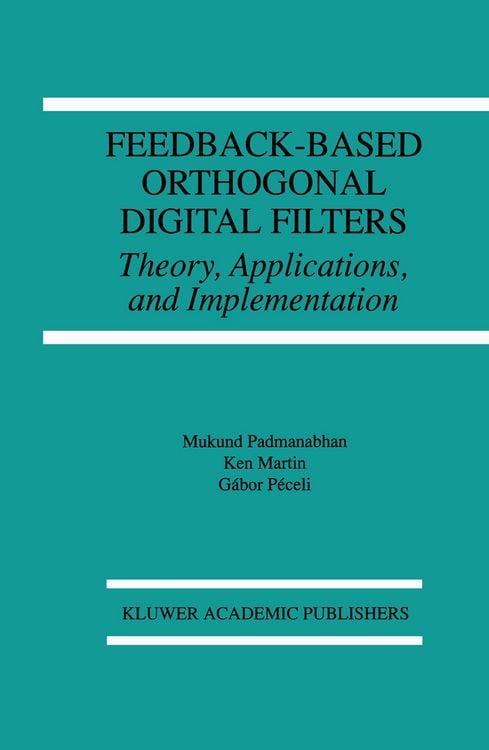 Produktbild: Feedback-Based Orthogonal Digital Filters