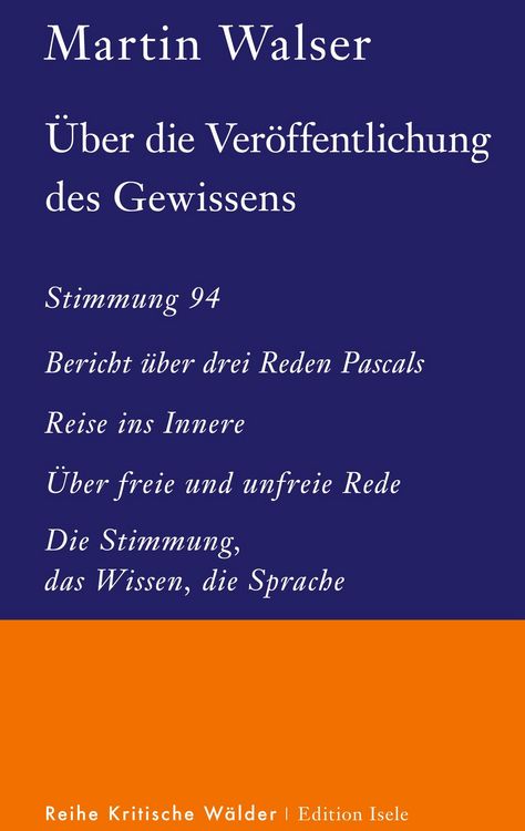 Produktbild: &Uuml;ber die Ver&ouml;ffentlichung des Gewissens