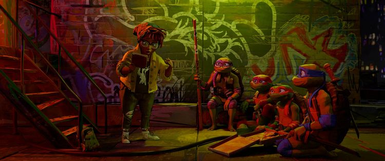 Produktbild: Teenage Mutant Ninja Turtles: Mutant Mayhem 3D - Turbine Collector Series #12 (Blu-ray 3D)