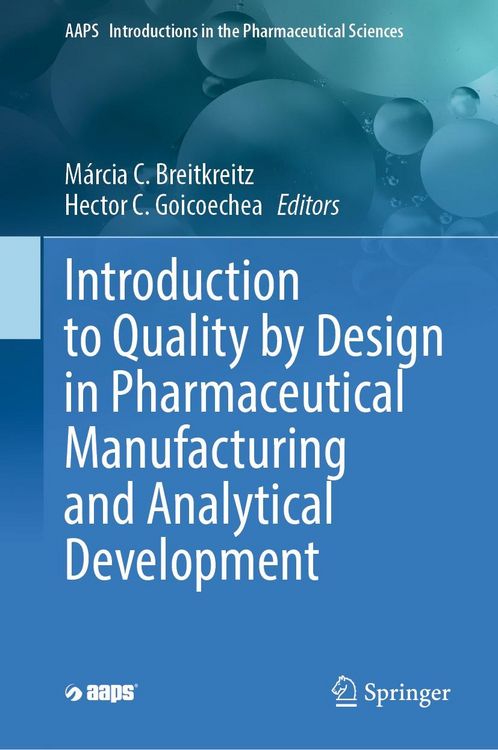 Produktbild: Introduction to Quality by Design in Pharmaceutical Manufacturing and Analytical Development