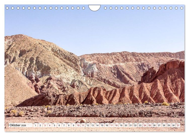 Produktbild: Chile - Facetten landschaftlicher Vielfalt (Wandkalender 2026 DIN A4 quer), CALVENDO Monatskalender