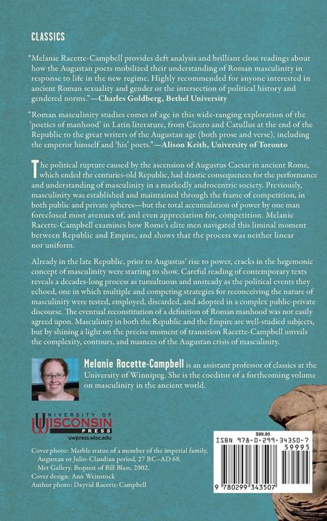 Produktbild: The Crisis of Masculinity in the Age of Augustus