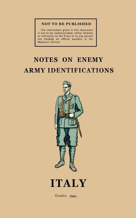 Produktbild: Notes On Enemy Army Identifications