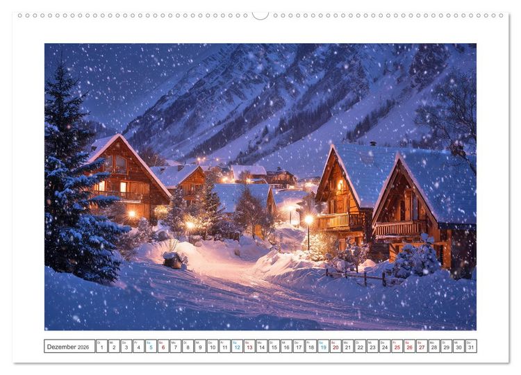 Produktbild: Magie der Jahreszeiten (hochwertiger Premium Wandkalender 2026 DIN A2 quer), Kunstdruck in Hochglanz