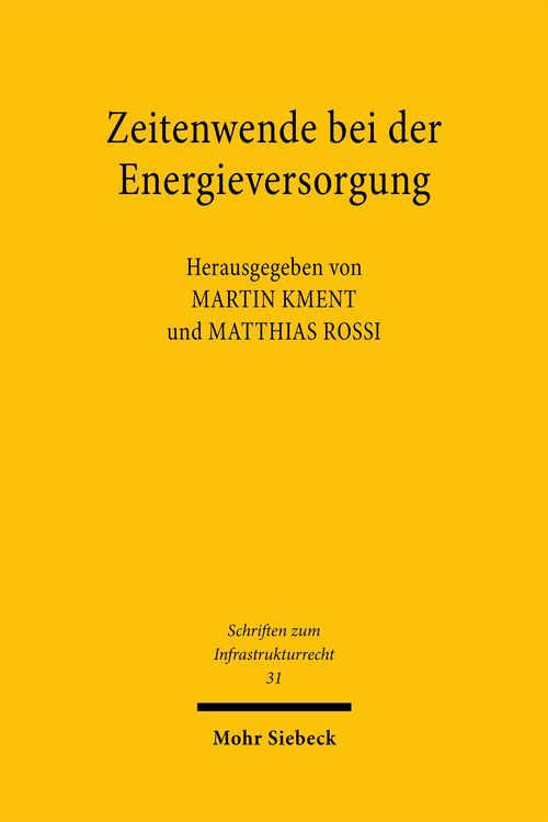 Produktbild: Zeitenwende bei der Energieversorgung