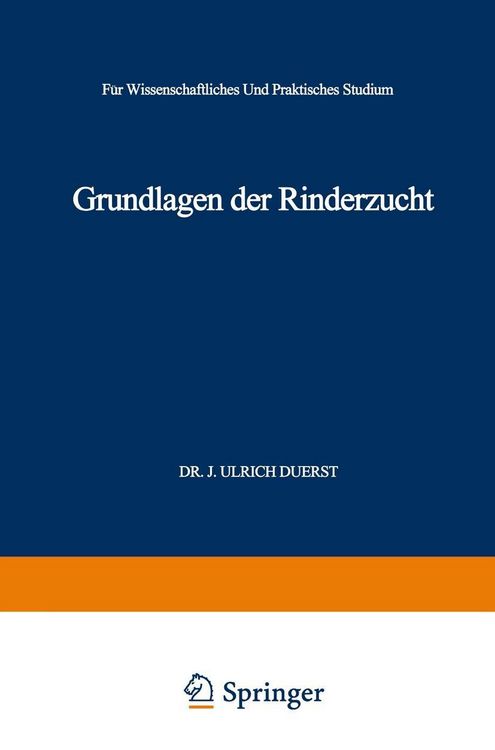 Produktbild: Grundlagen der Rinderzucht