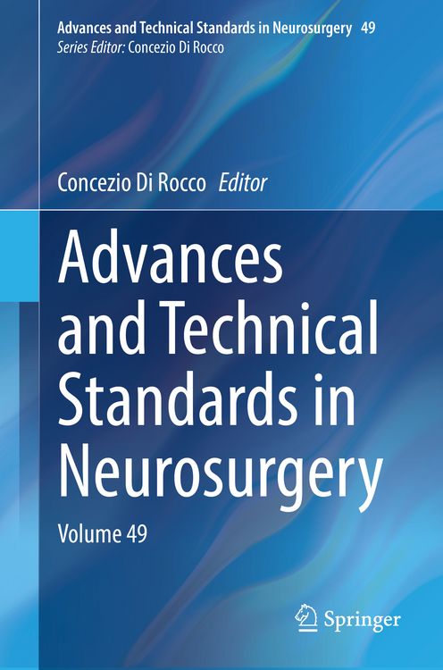 Produktbild: Advances and Technical Standards in Neurosurgery