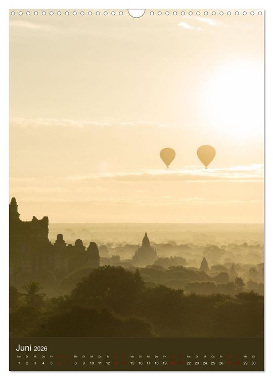 Produktbild: Reise durch Myanmar (Wandkalender 2026 DIN A3 hoch), CALVENDO Monatskalender
