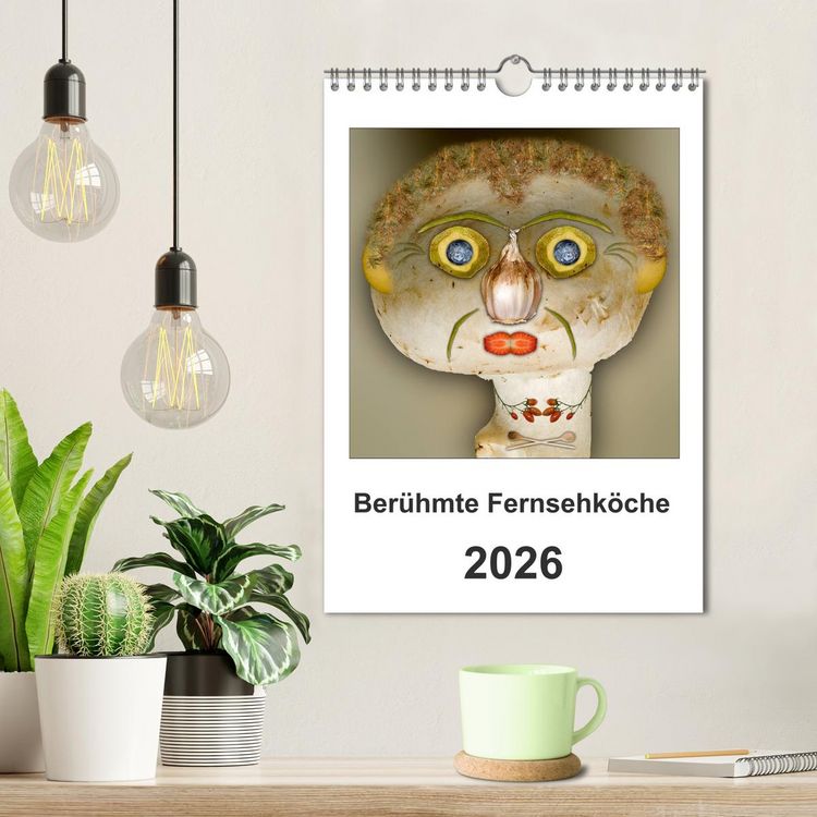 Produktbild: Ber&uuml;hmte Fernsehk&ouml;che (Wandkalender 2026 DIN A4 hoch), CALVENDO Monatskalender