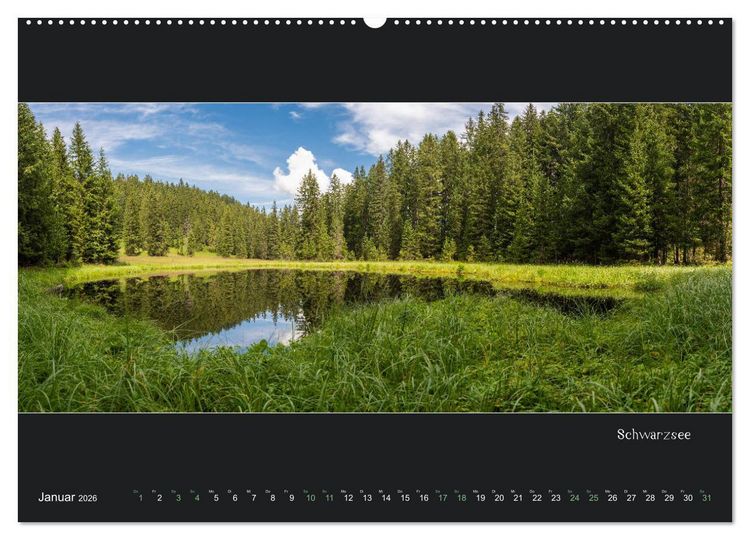 Produktbild: Arosa Panorama (hochwertiger Premium Wandkalender 2026 DIN A2 quer), Kunstdruck in Hochglanz