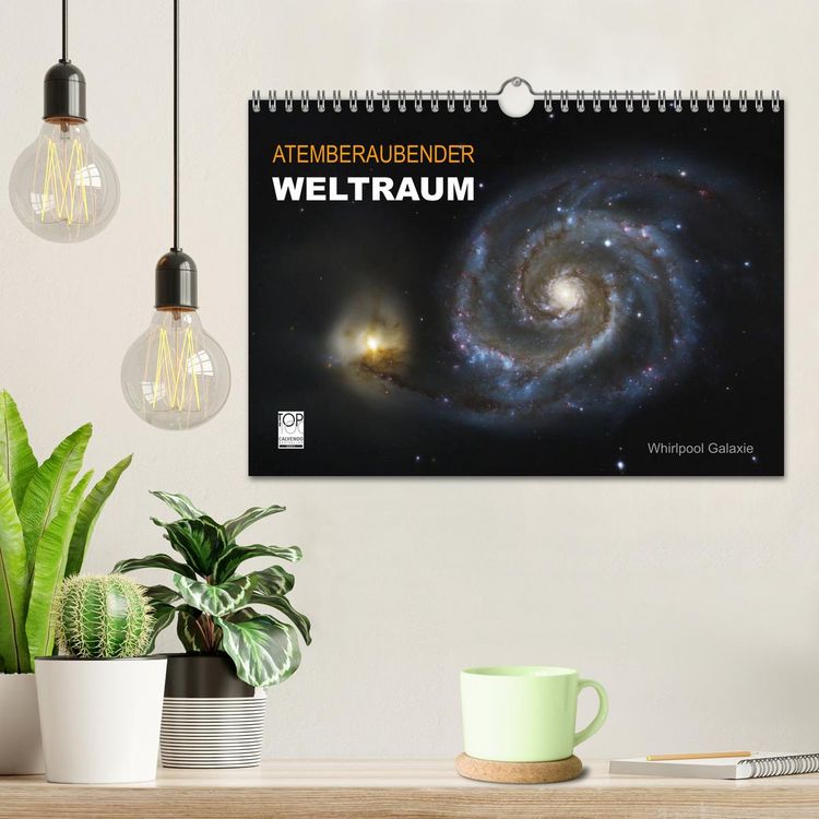 Produktbild: Atemberaubender Weltraum (Wandkalender 2026 DIN A4 quer), CALVENDO Monatskalender