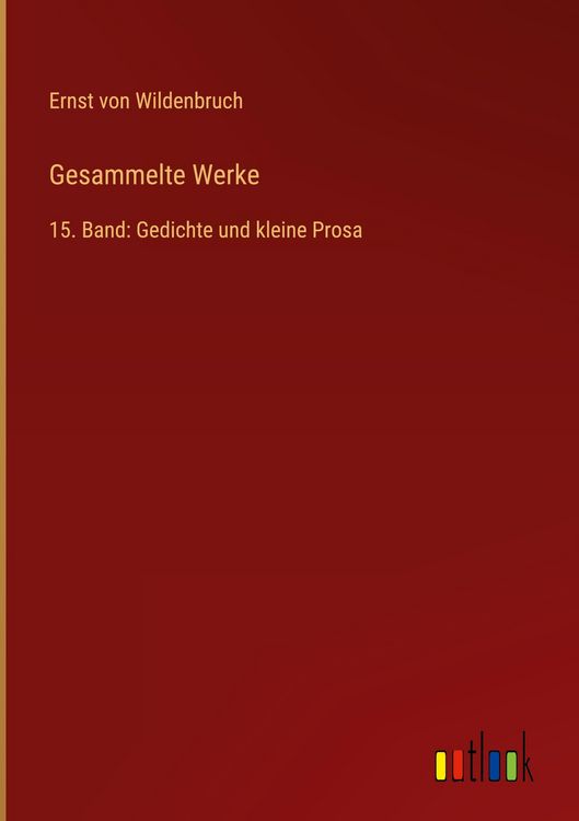 Produktbild: Gesammelte Werke