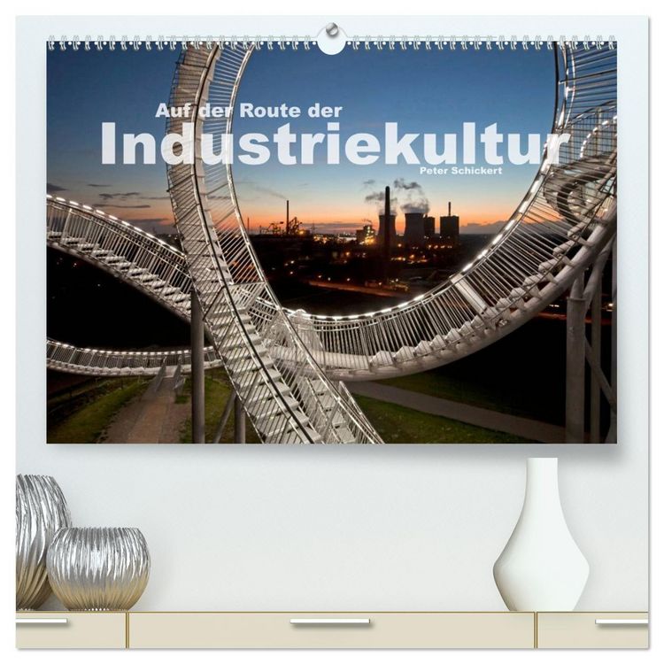 Produktbild: Auf der Route der Industriekultur (hochwertiger Premium Wandkalender 2026 DIN A2 quer), Kunstdruck in Hochglanz