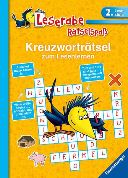 Produktbild: Kreuzwortr&auml;tsel zum Lesenlernen (2. Lesestufe)