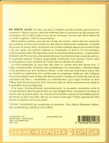 Produktbild: En v&eacute;rit&eacute;, Alice