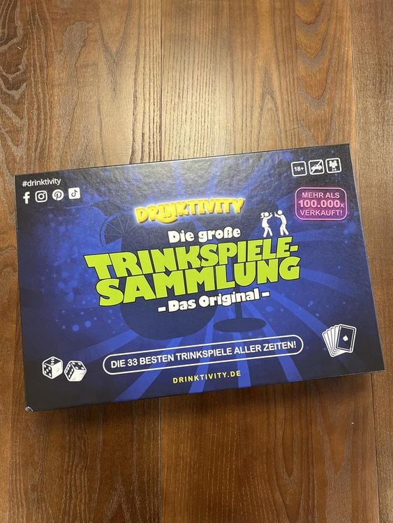 Produktbild: Drinktivity - Die gro&szlig;e Trinkspielesammlung