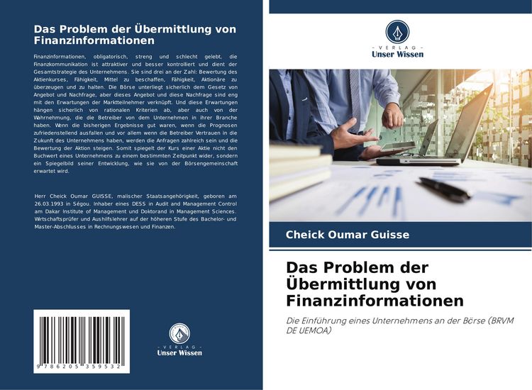 Produktbild: Das Problem der &Uuml;bermittlung von Finanzinformationen