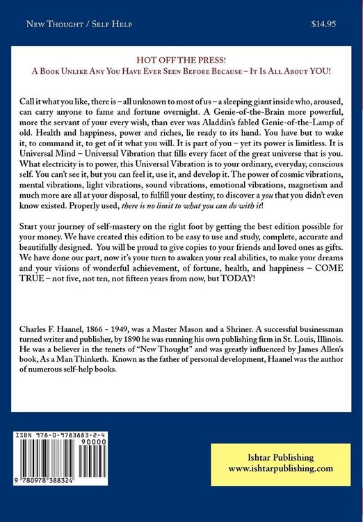 Produktbild: You Shaping Your Reality with Universal Vibrations by Charles Haanel