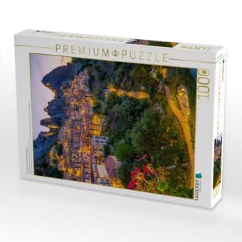 Produktbild: CALVENDO Puzzle Castelmezzano bei Sonnenaufgang | 1000 Teile Lege-Gr&ouml;&szlig;e 64x48cm Foto-Puzzle f&uuml;r gl&uuml;ckliche Stunden