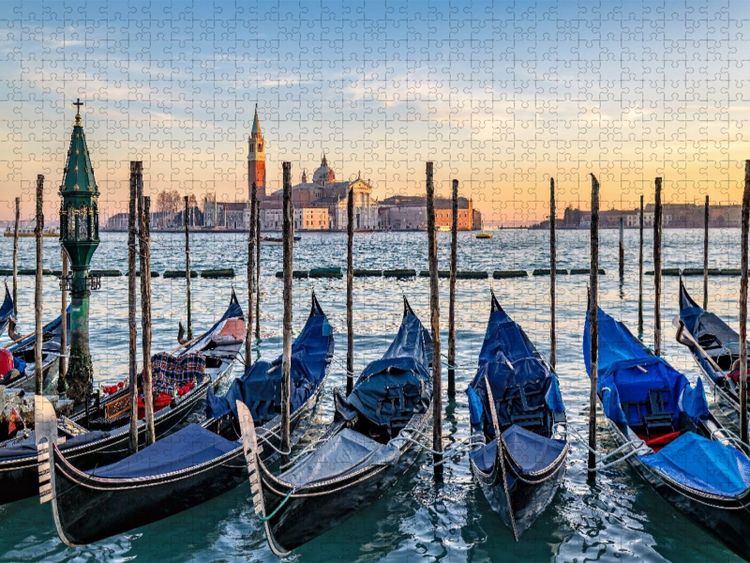 Produktbild: CALVENDO Puzzle Venedig | 1000 Teile Lege-Gr&ouml;&szlig;e 64x48cm Foto-Puzzle f&uuml;r gl&uuml;ckliche Stunden