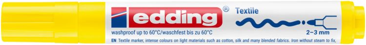 Produktbild: EDDING&reg; Textil Marker 4500, gelb
