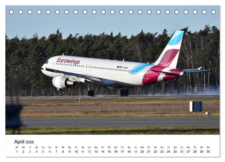 Produktbild: Best of Aviation (Tischkalender 2026 DIN A5 quer), CALVENDO Monatskalender