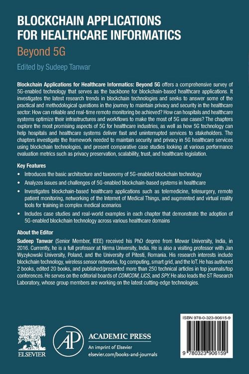 Produktbild: Blockchain Applications for Healthcare Informatics