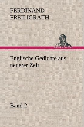 Produktbild: Englische Gedichte aus neuerer Zeit 2