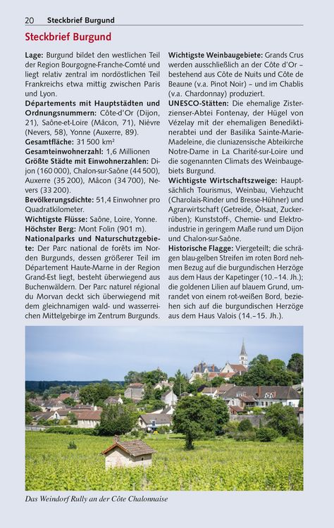 Produktbild: TRESCHER Reisef&uuml;hrer Burgund