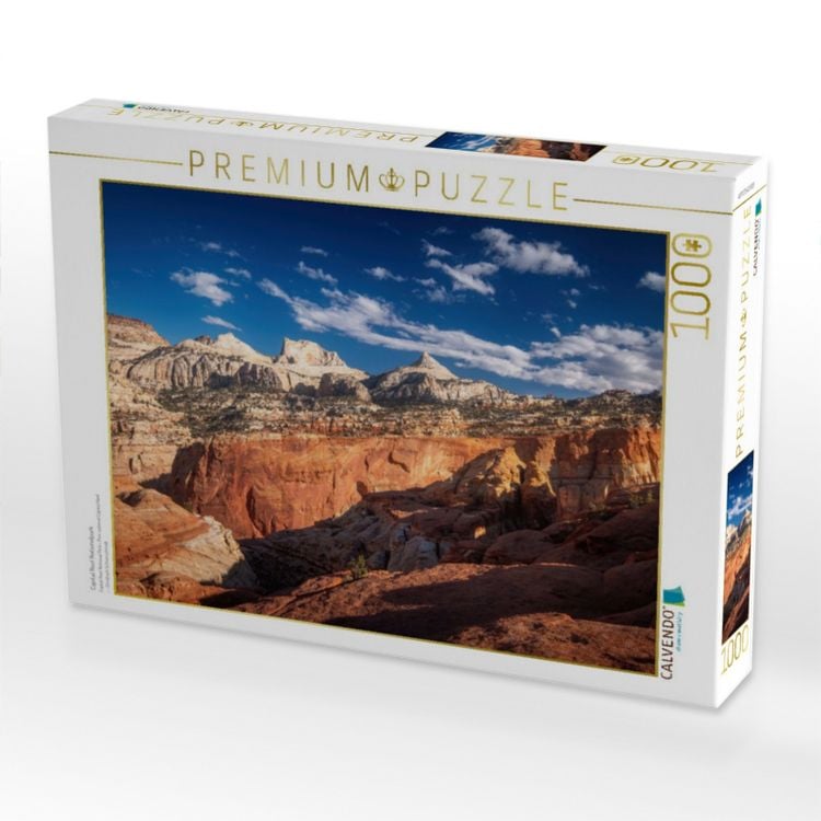 Produktbild: CALVENDO Puzzle Capital Reef Nationalpark | 1000 Teile Lege-Gr&ouml;&szlig;e 64x48cm Foto-Puzzle f&uuml;r gl&uuml;ckliche Stunden