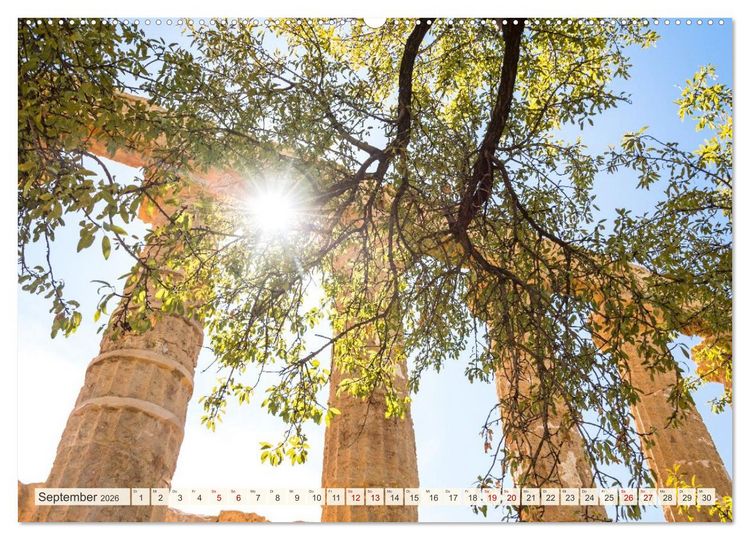 Produktbild: Sizilien: Trauminsel im Mittelmeer (hochwertiger Premium Wandkalender 2026 DIN A2 quer), Kunstdruck in Hochglanz