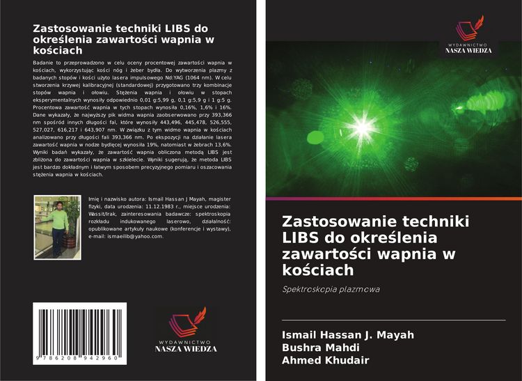 Produktbild: Zastosowanie techniki LIBS do okre&iquest;lenia zawarto&iquest;ci wapnia w ko&iquest;ciach