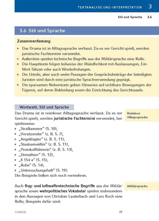 Produktbild: Terror von Ferdinand von Schirach