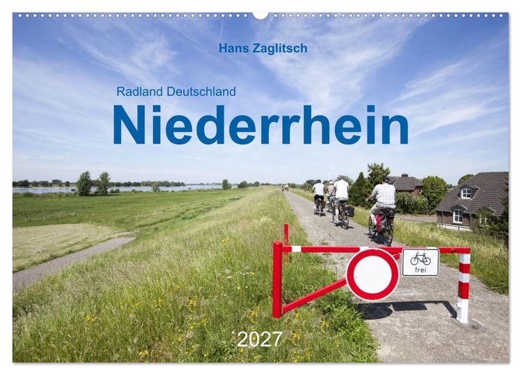 Produktbild: Radland Deutschland - Niederrhein (Wandkalender 2027 DIN A2 quer), CALVENDO Monatskalender