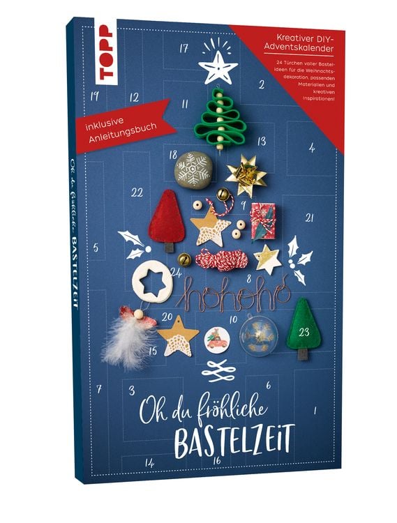 Produktbild: Adventskalender Oh du fröhliche Bastelzeit