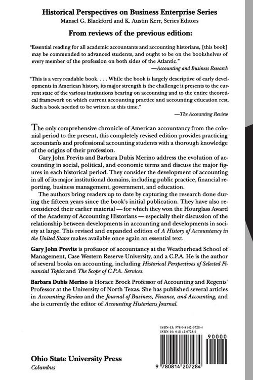 Produktbild: A History of Accountancy in the United States